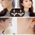 GlamLov - [18-0064] Korean Fashion Long Earrings