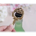 Home Retro Beer Bottle Opener Key Shape Alloy Tool Bar Party Craft Gift