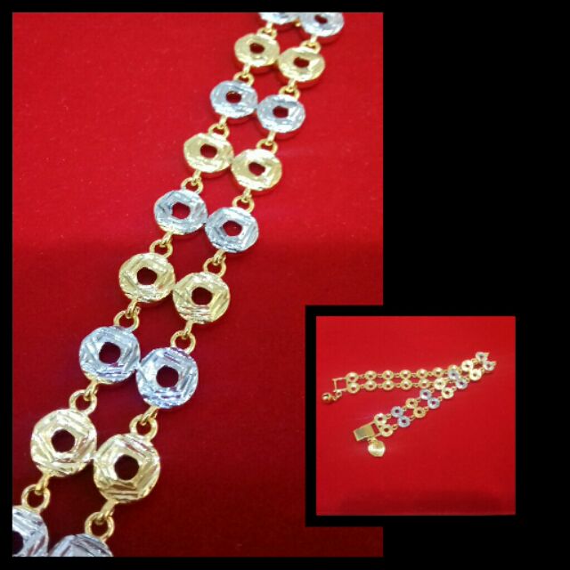 Gold Korea 24K Gold Plated Fashion Bracelet