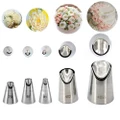 1 PC/5 PCS Cream Juju Tulip Icing Piping Tips Stainless Steel Russian Nozzle
