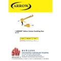 Arrow 10-1/2" Yellow Colour Caulking Gun #AG1012