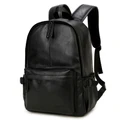Genuine Leather Men Backpack Large Capacity Travel Bags