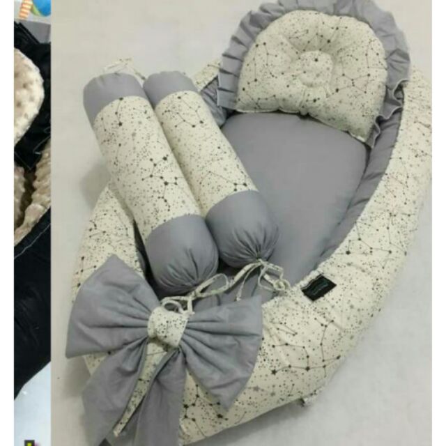 BABYNEST KILAT RIBBON GREY