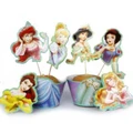 12 Snow White Cupcake Wrappers