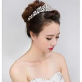 Wedding headdress crown rhinestone jewelry bride crown factory direct bride