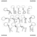 OZMY Bling Crystal Alphabet Keyring Initial Letter Key Ring Chain Keychain