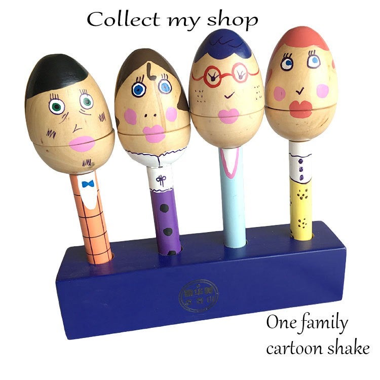 A family puppet board original castanets