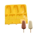 1PCS Silicone Molds 3 Cavities Half Stripe Shaped Fun And Original Ice Cream