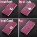 Luxury Bling Flip Wallet Cover for Huawei Ascend P10
