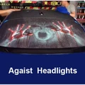 Terrifying Car Decoration Stickers against Headlights Creative Car Stickers