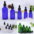 Empty Amber Bottle Glass Essential Oil Liquid Aromatherapy+Dropper Cap Tool