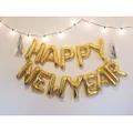 (Ready Stock) Happy New Year Party Decoration Letters Foil Balloons