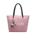 Ready Stock Women Tote Bags Fashion Pu Leather Female Big Bag Simple Style Beg