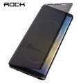 For Samsung G. Note 8 ROCk Dr.V Series Full Screen Window Flip Case (Black)