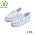 CNFSNJ fashion cute LED lighting children Lovely sneakers cool boy girls shoes
