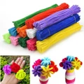 100pcs Chenille Stems Pipe Cleaners Kids Craft Educational Toys Twist Rods