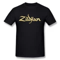 Man Golden Zildjian Black Cotton Mens Short Sleeves T Shirts