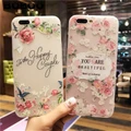 New Chic Floral Soft Back Case Cover Phone Casing for OPPO R9 R9S R11 VIVO X7 X9