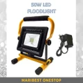 50W RECHARGEABLE LED FLOOD LIGHT SPOT WORK CAMPING FISHING LAMP W816