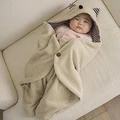 Newborn Bath Swaddle Blanket Sleeping Bag