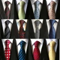 OneWorld@ Men's Fashion Tie Classic Stripe Floral Necktie Business Tie
