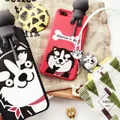Cutie 3DHasky silicone iphone 7/7+/6/6+ Casing Preorder