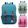 Canvas Backpack Waterproof Travel Sport Outdoor School Rucksack Shoulder Bag