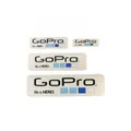 Proocam Pro-F014B-WH Gopro Be a Hero Design Sticker set 4 size - White Colour