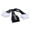 OBD 2 16pin 1 to 2 Splitter Cable for ELM327 Car Diagnostic Scanner Tool