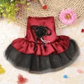 RM18 Pet Clothes/Flower Cat Dress Dog Skirt ???????????
