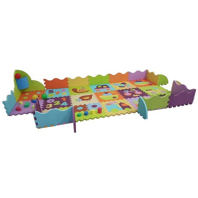 Baby Great EVA Crawling Puzzle Mat Combo Pack of 2