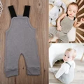 NewbornToddler Baby Boy Girl Romper Bodysuit Sunsuit Bib Pants Overalls Clothes