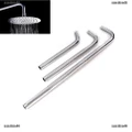 30/40/60CM Bathroom Wall Shower Head Extension Pipe Stainless Steel Arm