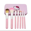 Korean Cute Portable 7pcs Makeup Brush Tool set + Makeup Box