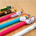6Pcs Pen Stationery Cute Animal Rainbow Ballpoint Pen Kind choosewho