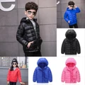 Children Coat Winter Warm Down Jacket Ultra Light Clothes