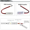 3CH 4CH Channel RGB RGBW MINI Amplifier For Color 5050 RGBWW LED Light Strip