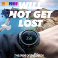 LED Date Outdoor Compass Watch Mens Sport Quartz Analog Digital Wristwatches