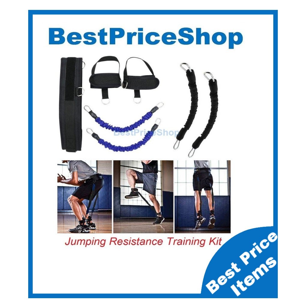 BPS 70lbs 240lbs Jumping Trainer Leap Resistance Band Jump Cord Crossfit Training Rope Bands Leg Core Power