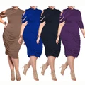 Women Sexy Dress Madi Dresses Casual Party Lady Evening Cocktail Plus Size M-5XL