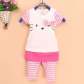 Long Ming Pink Kitty 2 Pieces Set