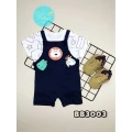 Baby Clothes Short Sleeve Tee+bib Pants Baby Outfits (2 pcs/set)