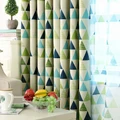 Triangle Blockout Window Curtain Thicken Kind choosewho