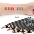 Multicolor Eyeliner Pencil Tools Waterproof Eyebrow Lip Liner 12 Color kit