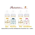 Autumnz - PPSU Wide Neck Feeding Bottle 8oz/240ml (Twin Pack)