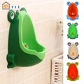 ABH? Frog Shaped Kid Potty Toilet Training Urinal Boys Pee Trainer Bathroom AU