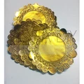 (100PCS) Gold Doilies Paper | Lace Paper | Flower Paper