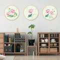 If Chinese LOTUS Vinyl Wall Sticker Flower Home Decorative Decal Removable Mural