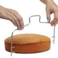 Double Adjustable Wire Stainless Steel Cake Slicer Leveler Cutter Baking Slicer