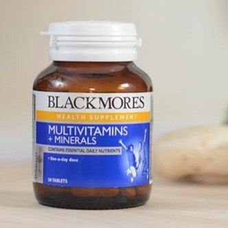 BLACKMORES MULTIVITAMINS + MINERALS Tablets 30's